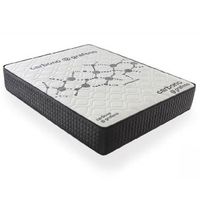 colchon 160x200 viscoelastico alta gama 30 cm alta firmeza para dolores de espalda tejido carbono-grafeno airflex technology e independencia de lechos