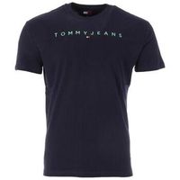tommy hilfiger camiseta reg linear para hombre