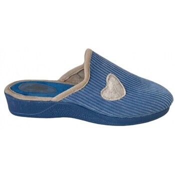 Nevada Pantuflas ZAPATILLA CUÑA ANTIDESLIZANTE CORAZON para mujer