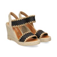 casteller sandalias cuna mujer - negro talla 40