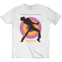 queen camiseta manga larga fearless para mujer