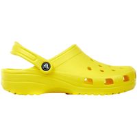 crocs zuecos sandales classic jaune para mujer