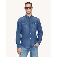 dondup camisa manga larga uc345s ds0259u-800 para hombre