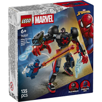 lego - juego de construccion armadura robotica de miles morales vs spider-man 2099 lego super heroes marvel 76337