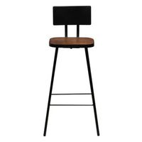 pack 4 uds taburetes de bar  taburete de cocina  taburete alto madera maciza reciclada