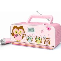 muse m-29 kp digital rosa sistema estereo portatil