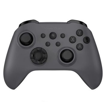 Controlador de juego inalámbrico ShanWan Q34U Tri-Mode con dos joysticks TMR y dos gatillos en modo dual, sondeo de 1000