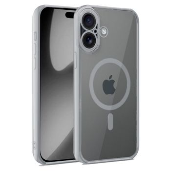 Carcasa COOL para iPhone 17 Magnética Borde Plata
