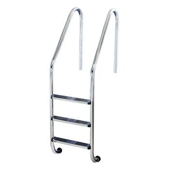 Escalera Piscina Salina Aisi 316l Antideslizante Ánodo Flexinox - 5 1446mm