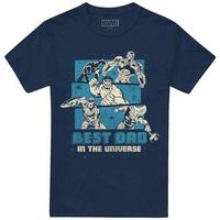 marvel tops y camisetas best dad in the universe para hombre