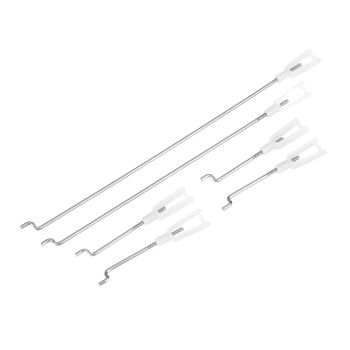 Pieza de repuesto para avión RC VolantexRC Ranger 2000 V757-8 / Phoenix V2 759-2 Varilla de empuje & U Clip Full Set