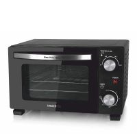 horno sobremesa haeger kiko 10l 45cm 800w temporizador puerta doble vidrio negro