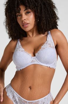 Hunkemöller Sujetador con aros y relleno Ingrid Morado