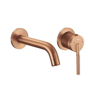 Grifo De Lavabo Rea Argon Brush Copper