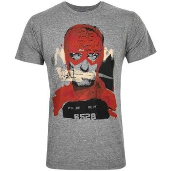 Junk Food Camiseta Mugshot para hombre