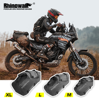 bolsa lateral para motocicleta rhinowalk 100 impermeable 18l28l48l gran capacidad 2 piezas bolsa de alforjas universal para motocicleta bolsas laterales para sillin