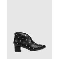 kamome trends botines botin peyton negro para mujer