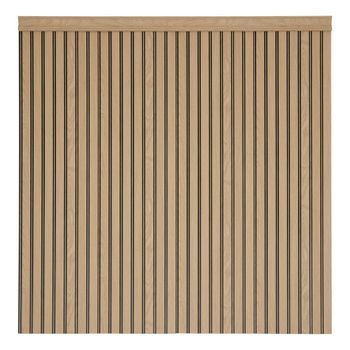 Lote De 4 Paneles Para Zócalo Beny Rectangulares De 24 X 100 Cm, Color Beige - Atmosphera Createur D'interieur