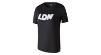 maillot de manga corta negro para mujer new balance athletics london