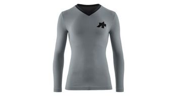Camiseta de manga larga assos tactica tech t5 gris