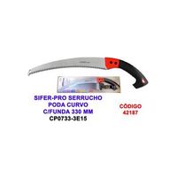 serrucho de poda curvo sifer-pro con funda 330 mm cp0733-3e15