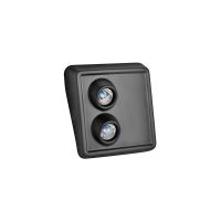 carenado de faro de moto flat track abs completo
