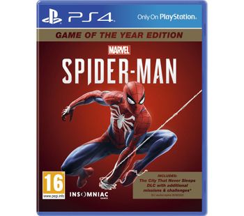 PS4 Marvel's Spider-Man: Game of the Year Edition
