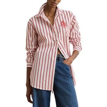 Raplh Lauren Camisa 200p08746002-red para mujer