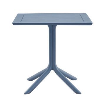Mesa De Jardín Italia Antracita Polipropileno Eme Mobiliarioracita