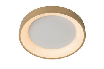 Lámpara de techo de acrílico con 1 led integrado, oro mate / latón