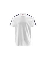 camiseta kappa gramio hombre blanco