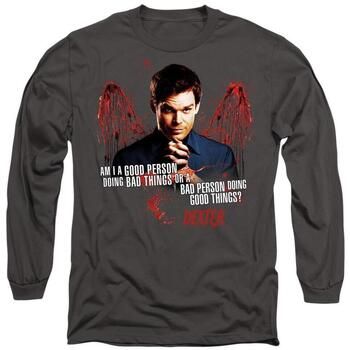 Dexter Camiseta manga larga Good Bad para hombre