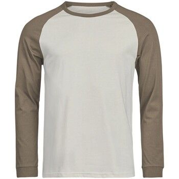 Tee Jays Camiseta manga larga Unlabeled para hombre