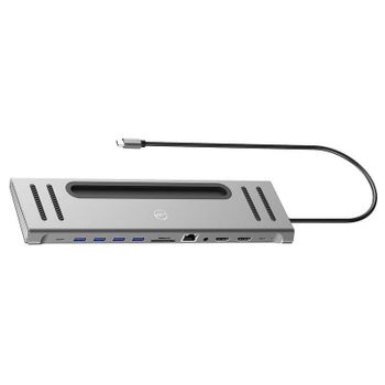Concentrador USB-C Mobility Lab ML312897 12 en 1 Power Delivery 100 W