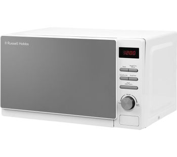 RUSSELL HOBBS RHM2079A Compact Solo Microwave - White, White