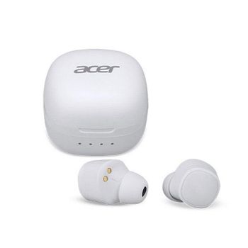 Auriculares Acer Go AHR162 inalámbricos Bluetooth para llamadas y música blancos