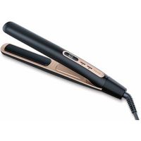 beurer hs 100 plancha de pelo caliente negro oro 45 w