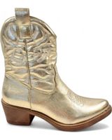 de timbos botin cowboy de mujer oro 130713 amarillo