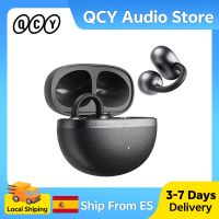 audifonos inalambricos qcy crossky c50 con clip bluetooth 60 diseno abierto y comodo para fitness conexion dual 35h ipx5
