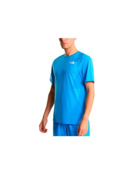 Camiseta de Montaña The north face 24/7 S/S Reg Hombre Azul