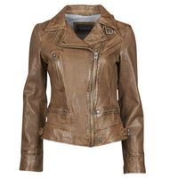 oakwood cazadora de cuero video para mujer