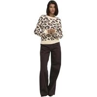 jacqueline de yong jersey jdylorraine animal ls pullover knt 15292890 para mujer