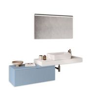 composicion bano 4 piezas venere blancoazul cielo tiffany en mdf