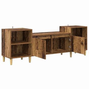 Gabinete De Tv 160 X 35 X 55 Cm Madera Vieja Vidaxl