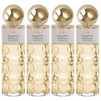 pack de 4 eau de parfum mujer saphir moon 200 ml