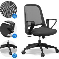sense7 sopty silla de escritorio ergonomico transpirable negra