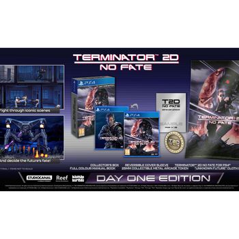 Terminator 2D NO FATE Day One Edition - PS4 - Nuevo Precintado - PAL España - Meridiem