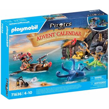Calendario de adviento piratas Playmobil (71636) con 24 sorpresas