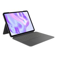 logitech combo touch funda con teclado espanol qwerty grafito para ipad pro 13 m4