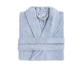 Albornoz adulto baño rizo azul talla xl donegal collections